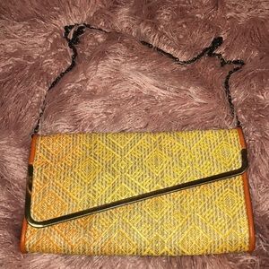 Orange and yellow summer bag